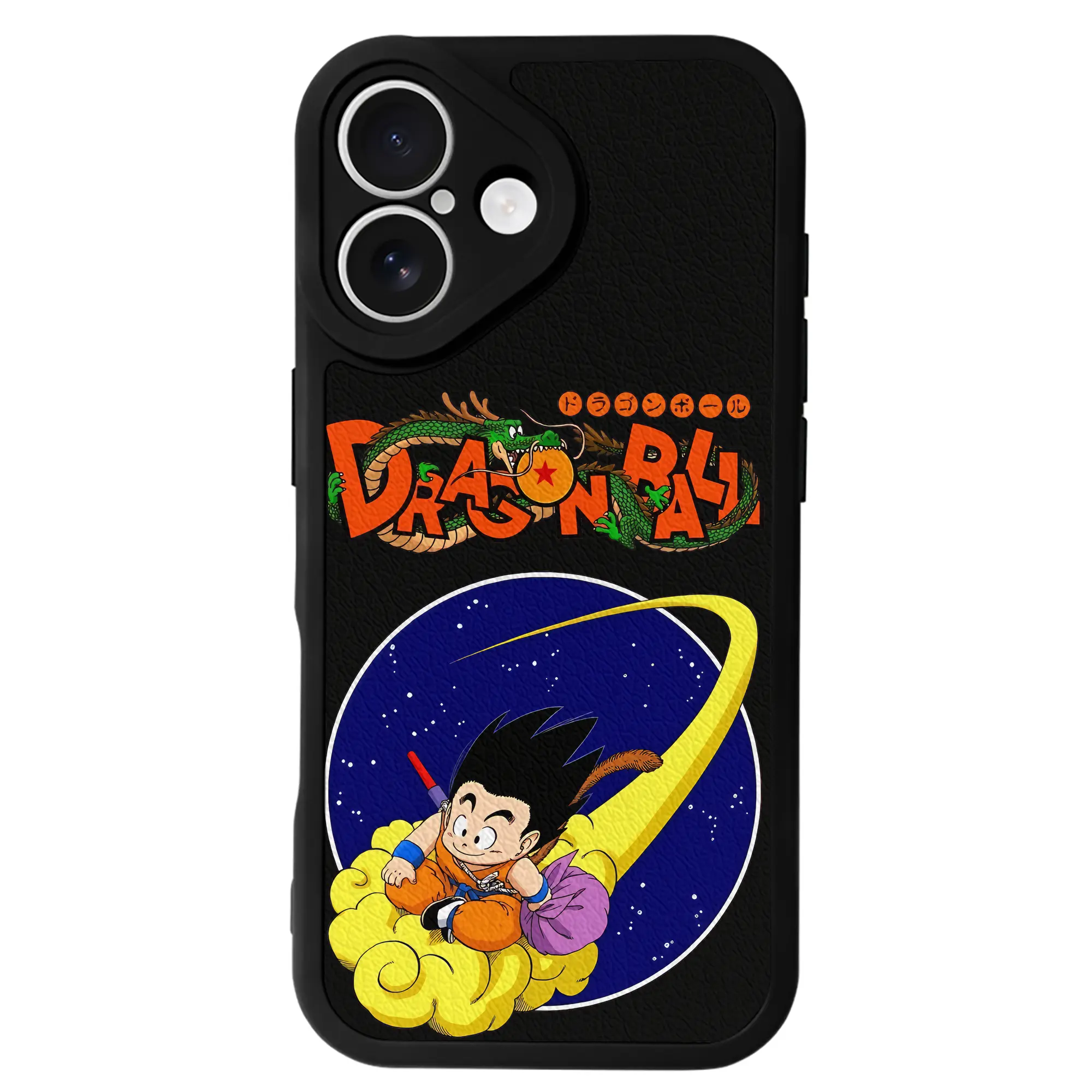 ドラゴンボール グッズ 孫 悟空 - IPhone 16シリーズ対応 ・ シリコンスマホケース ・ レザー調 ・ 高精度フィット ・ 耐衝撃 ・ ワイヤレス充電対応 ・ 精密カット